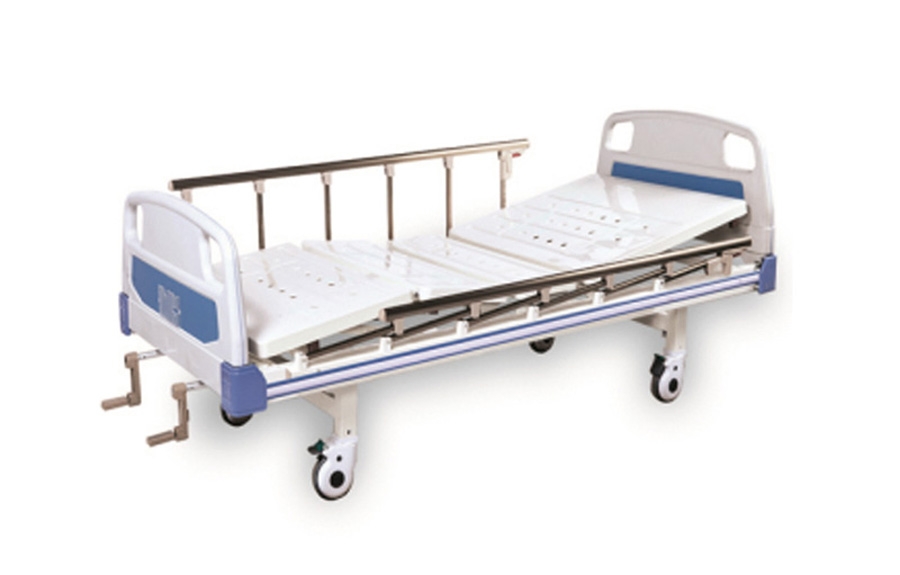 手動(dòng)C2 雙搖護(hù)理床(中控剎車)